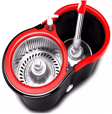 Spin Mop and Bucket Set – 360° Dual Bucket Cleaning System
